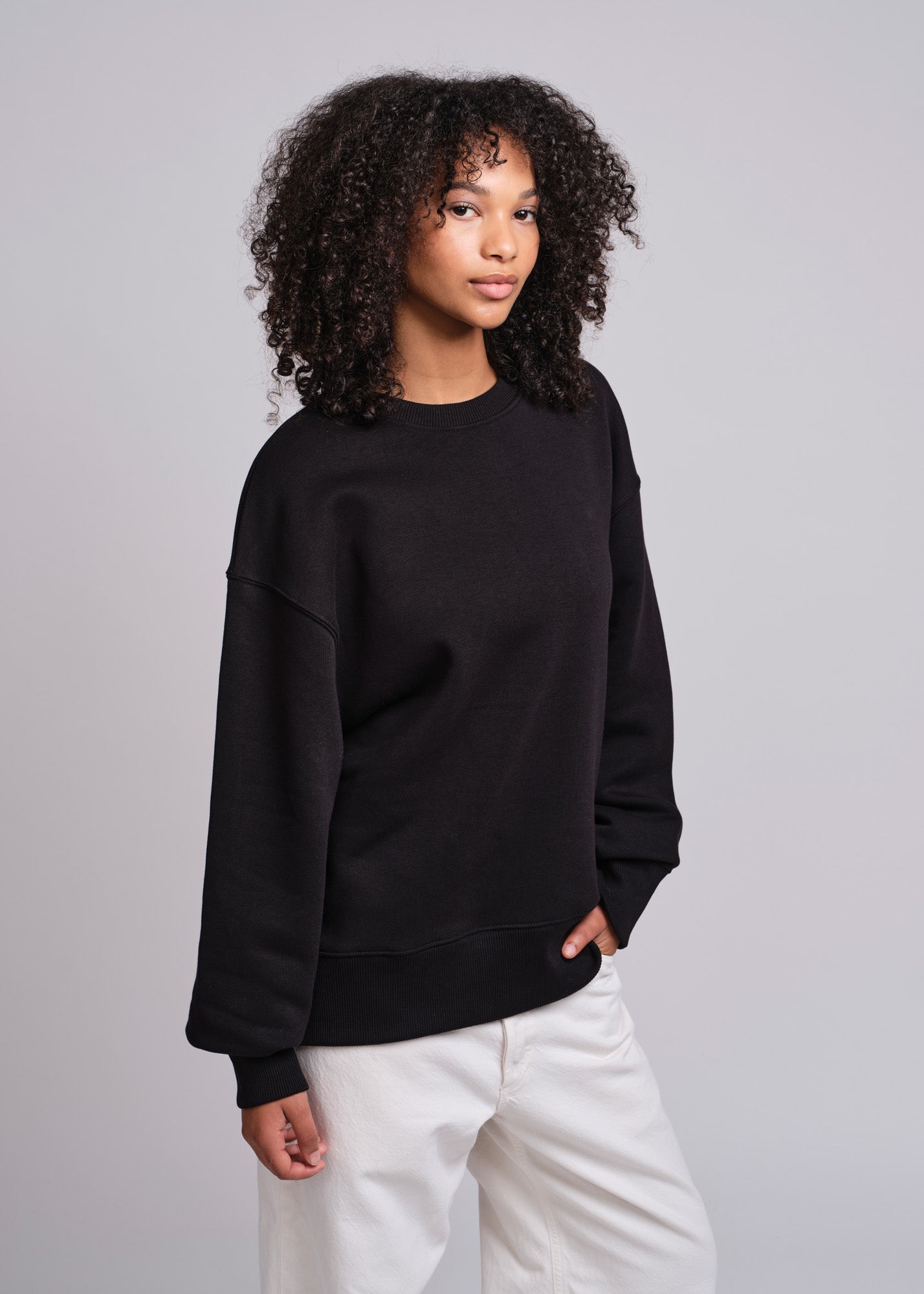 Black crew outlet jumper